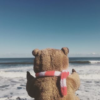 ある日のおいら 千葉の海にて