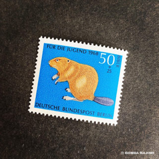 1968年のビーバー切手