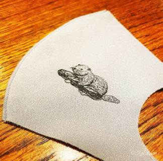 ビーバーブレッドのビーバーマスク